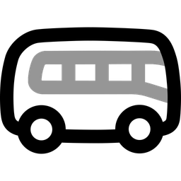 Bus side view  Icon