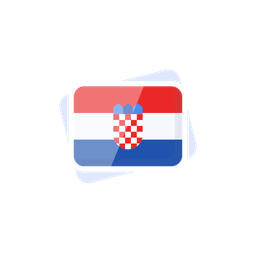 Bandera de croacia  Icono