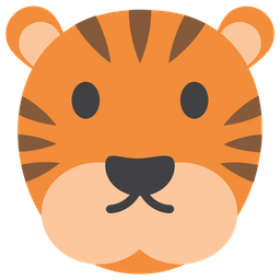 Tigre de dibujos animados  Icono