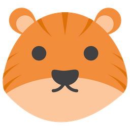 Cartoon Tiger  Icon