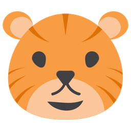 Tigre de dibujos animados  Icono