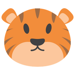 Cartoon Tiger  Icon