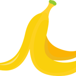 Cáscara de plátano  Icono