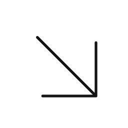 Arrow Right Down  Icon