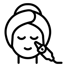 Mikrodermabrasion  Symbol