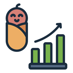 Taxa de natalidade  Ícone