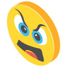 Emoticon irritado  Ícone