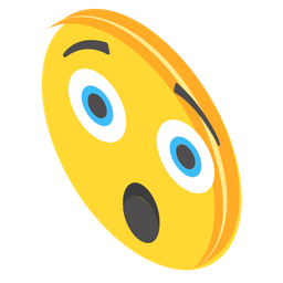 Emoji surpreso  Ícone