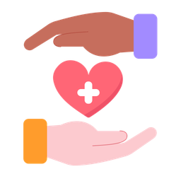 Verschiedene Hände Herz Symbol  Symbol