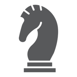 Figura de xadrez de cavalo  Ícone