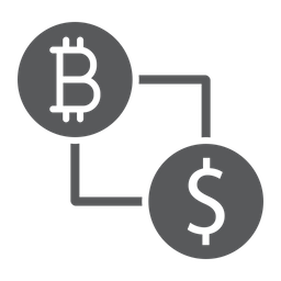 Bitcoin vs dólar  Icono