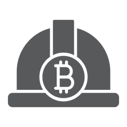 Bitcoin Miner Hat Icon