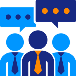 Business Conversation  Icon