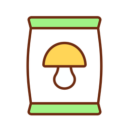 Dried mushrooms  Icon