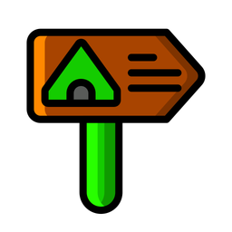 Wegweiser  Symbol