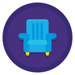 Arm chair  Icon