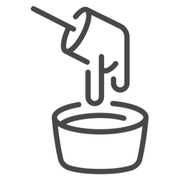 Schokoladenfondue  Symbol