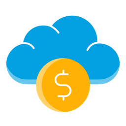 Bitcoin cloud  Icon