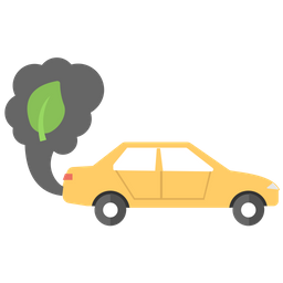 Automobile Pollution  Icon