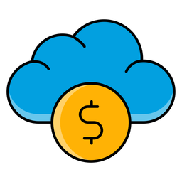 Bitcoin cloud  Icon