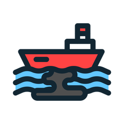 Oil Spill  Icon