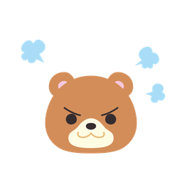 Ours en colère  Icône