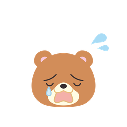 Crying Bear  Icon