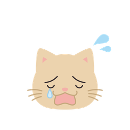 Chat qui pleure  Icône