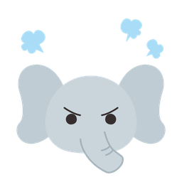 Angry Elephant  Icon