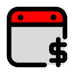 Calendar payment  Icon