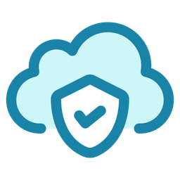 Cloud security  Icon