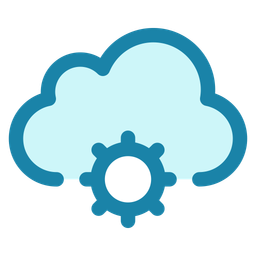 Cloud setting  Icon