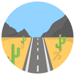 Desert Road  Icon