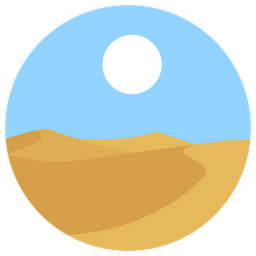 Deserto  Ícone