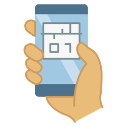 Digitalização de código QR  Ícone