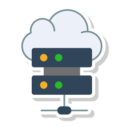 Cloud Server  Symbol