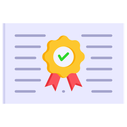 Certification  Icon