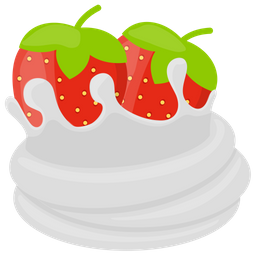 Strawberry Tart  Icon