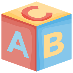 Kindergarten Blocks  Icon