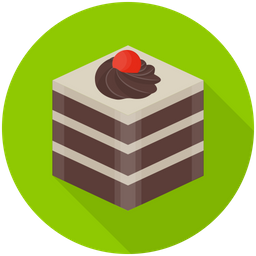 Black Forest Cake  Icon