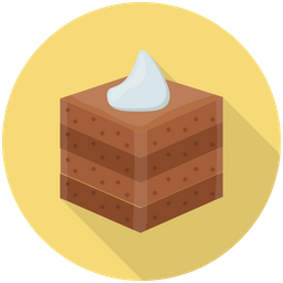 Chocolate Brownie  Icon