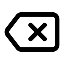 Rücktaste  Symbol