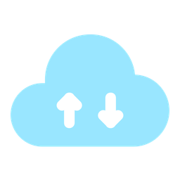 Cloud-Übertragung  Symbol