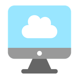 클라우드 컴퓨팅  아이콘