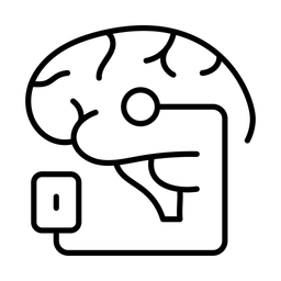 Tiefenhirnstimulation  Symbol