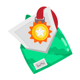 Achievement Letter  Icon