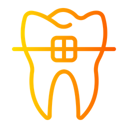 Aparelho ortodôntico  Ícone