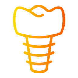 Implantes dentários  Ícone