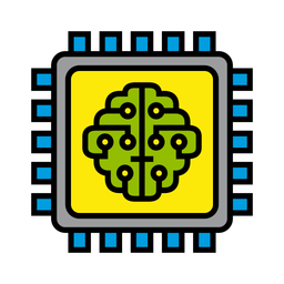 Ai Brain Processor  Icon