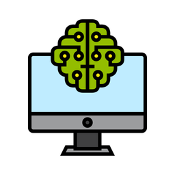 Ai Computer  Icon